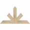 Ekena Millwork Saratoga Rough Sawn Timber Gable Bracket, Douglas Fir, 36"W x 21"H x 2"D x 4"F, 14/12 Pitch GBW036X21X0204SAR00RDF - alternate 1